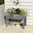 40 - Inch Large Elevated Wooden Planter With Four Leg Structure For Outdoor Fruit Vegetable Flower Herb Cultivation, Rich Brown Color, 30 Minute Diy, 20 Width, 31 Height Spacious Strong Legs Growing-1399218949-1399218950