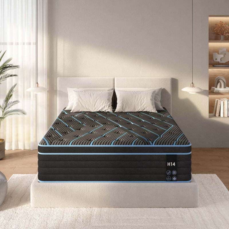 Queen Size Mattress, 12 Inch Hybrid Mattress, 12", Queen