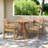 Mystic 2 - Person Wood Patio Dining Set with Round Table-1624844443