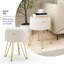 Repose-pieds rond en velours plissé avec rangement-1026732538-1026732529