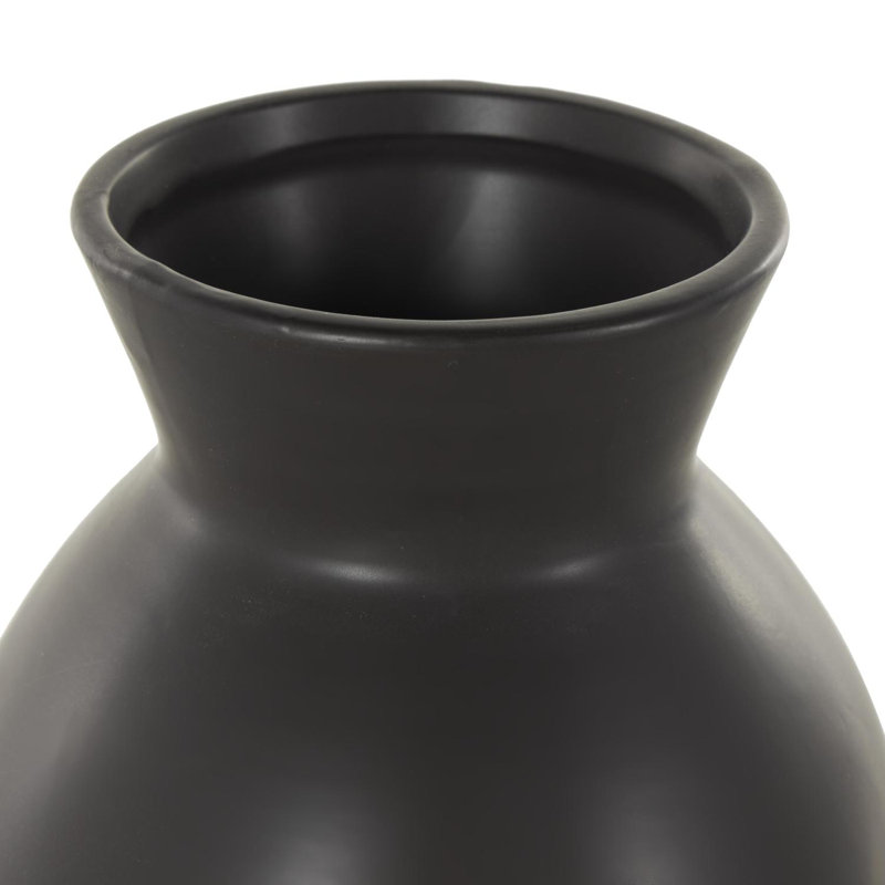 Vase décoratif en céramique Sire, Noir