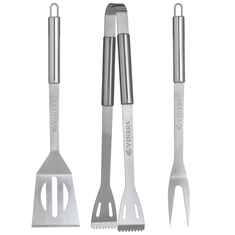Viners Everyday 3-Piece Barbecue Tool Set