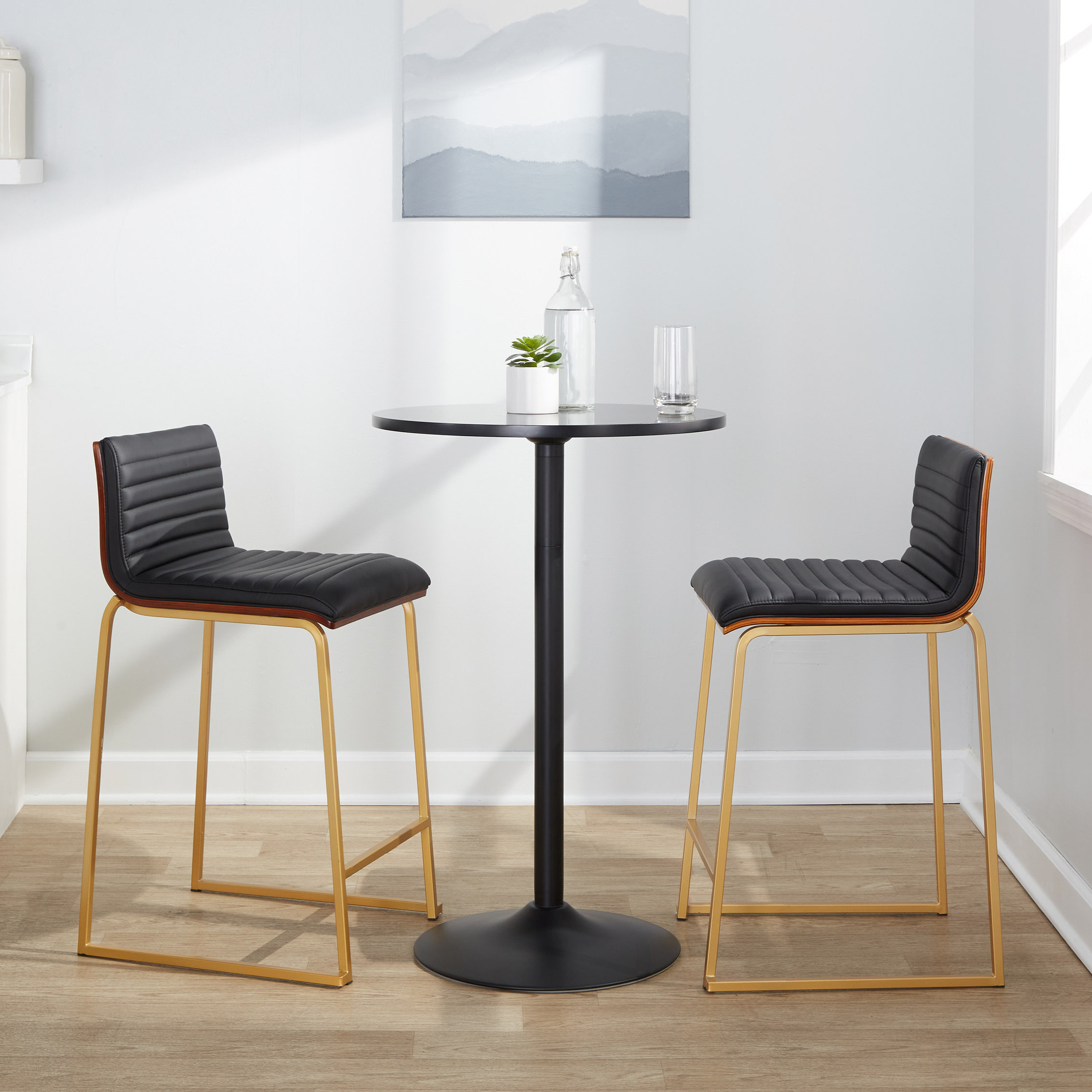 Willa Arlo™ Interiors Chattahoochee Counter & Bar Stool & Reviews | Wayfair
