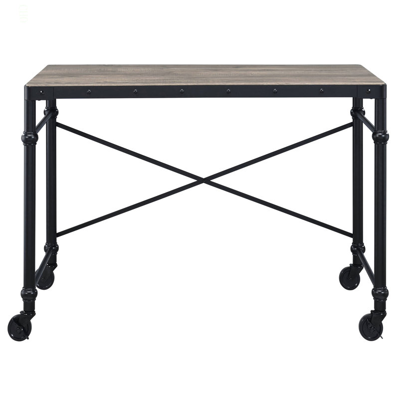 Bureau d'écriture avec roulettes