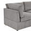 Canapé modulaire de coin avec repose-pieds Annai-1193278228