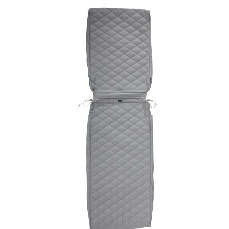 Housse de coussin Ayvion, H 3 po x l 26 po x P 80 po, Gris