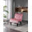 Javita 22.83'' Wide Modern Armless Accent Living Room Chair / Leisure Chair,Upholstered Fabric Button Comfortable Chair with Wooden Legs-71857736-125444562