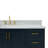 Stafford 61 " W Freestanding Standard 1 Single Vanity Bathroom Vanity With Carrara Marble Top-138338122-93359271