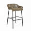 Outdoor Patio Rope Bar Stool-2105842231