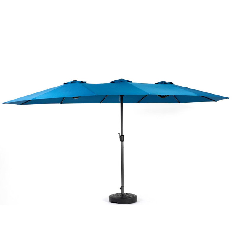 Parasol d'extérieur en métal pour patio