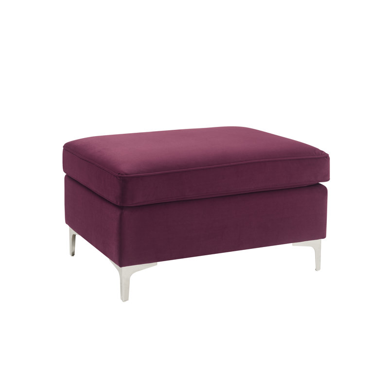 Repose-pieds Pavlik, Velours rouge