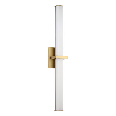 Elon 30" LED Bath Bar in Brushed Champagne Bronze with Opal Glass