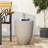Outdoor Lightweight Concrete Side Table