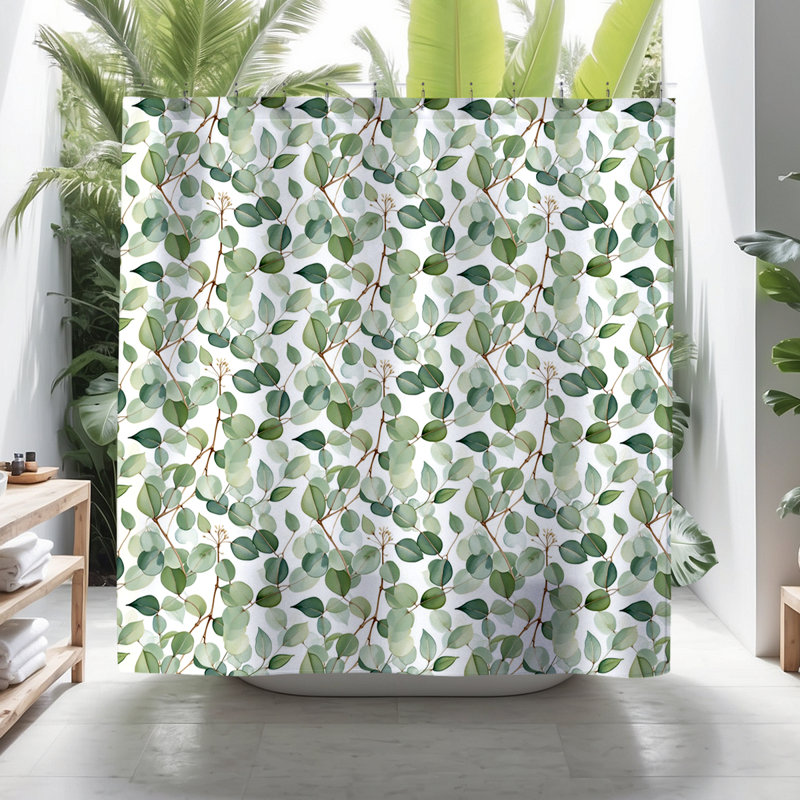 Rideau de douche Berry Eucalyptus