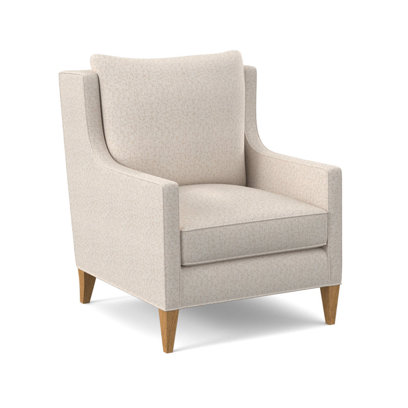 Callum Upholstered Armchair, Amber, Venice Linen