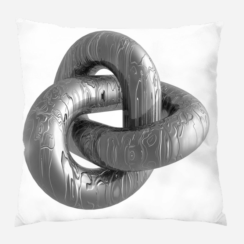 Microsuede Reversible Throw Pillow