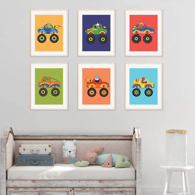 Ensemble de 6 impressions sur papier Winland