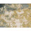 Tapis beige / or / rouge noué à la main