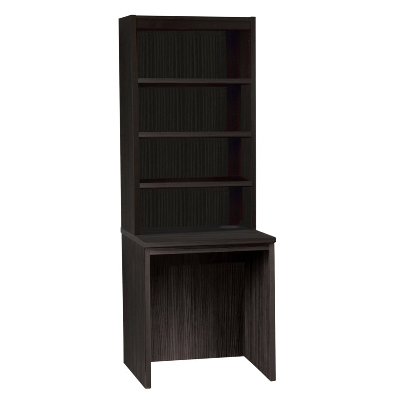 Finlay Solid Wood Writing Desk, Black Havana