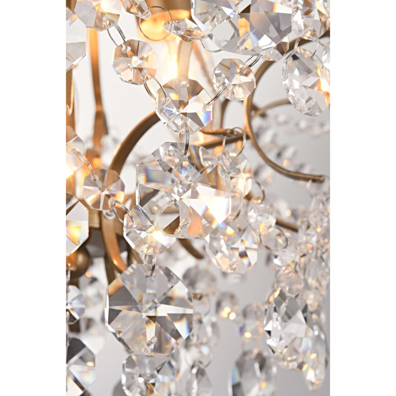 Havant 3-Light 15.8'' Brushed Brass Flush Mount