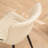 Jimma Faux Leather Upholstered Wingback Dining Chair with Iron Legs -194002908
