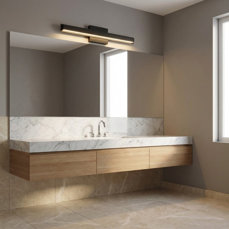 24 LED Vanity, Midnight Black