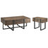 Troy Condo Rectangular Cocktail Table With Chairside End Table
