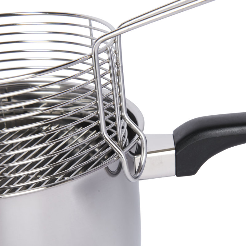 KitchenCraft 20cm Chip Fryer with Lid