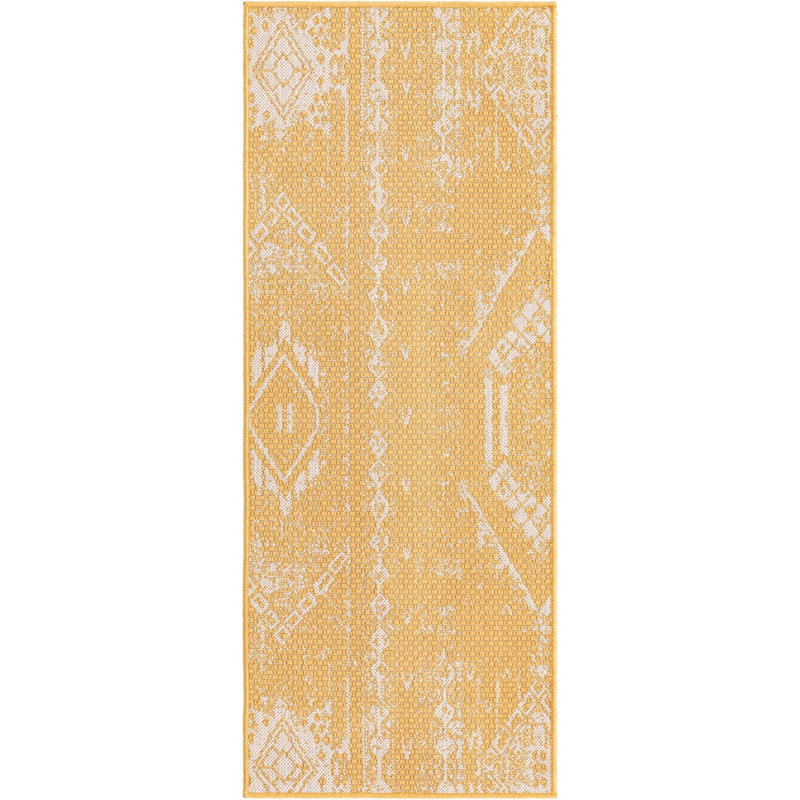 Broux Geometric Indoor / Outdoor Rug, Runner 2' x 5'