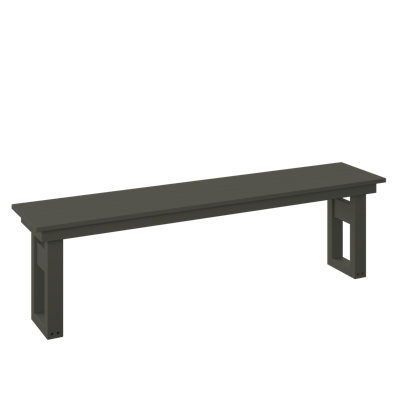  Banc de salle à manger moderne 64 po. Café