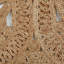 Tapis d'intérieur en jute tressé à la main Farmhouse, brun, 4 pi x 4 pi-531383870