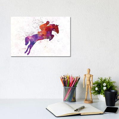 Horse Show I by Paul Rommer - Wrapped Canvas Painting