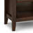 Amherst 24"W Solid Wood Transitional Nightstand with 2 Drawers and Open Storage Shelf-1555043988