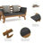 Outdoor Convertible Sofa Daybed