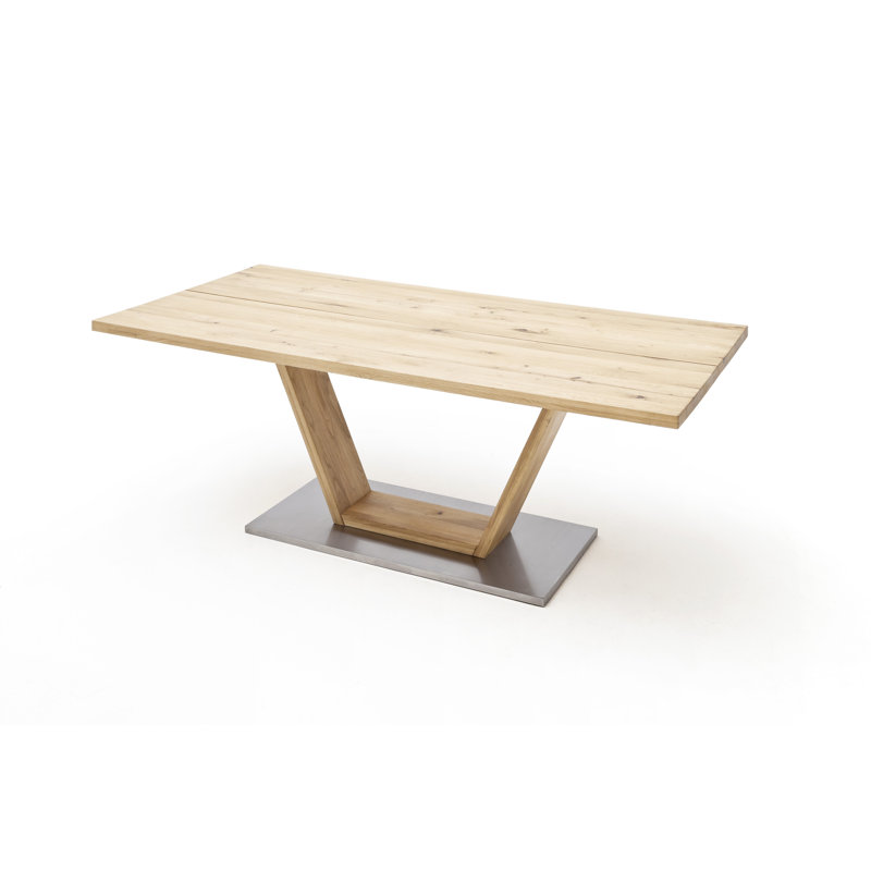 Shirl Rectangular 160cm L Dining Table, 77cm H x 220cm L x 100cm W