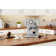 Swan Retro Espresso Coffee Machine with Milk Frother, Steam Pressure Control,Detachable Water Tank