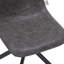Chaise d'appoint de salle à manger en cuir Matthew avec pivotement à 360 degrés et pieds en fer thermolaqué Matthew Collection-2072122866-2065194519