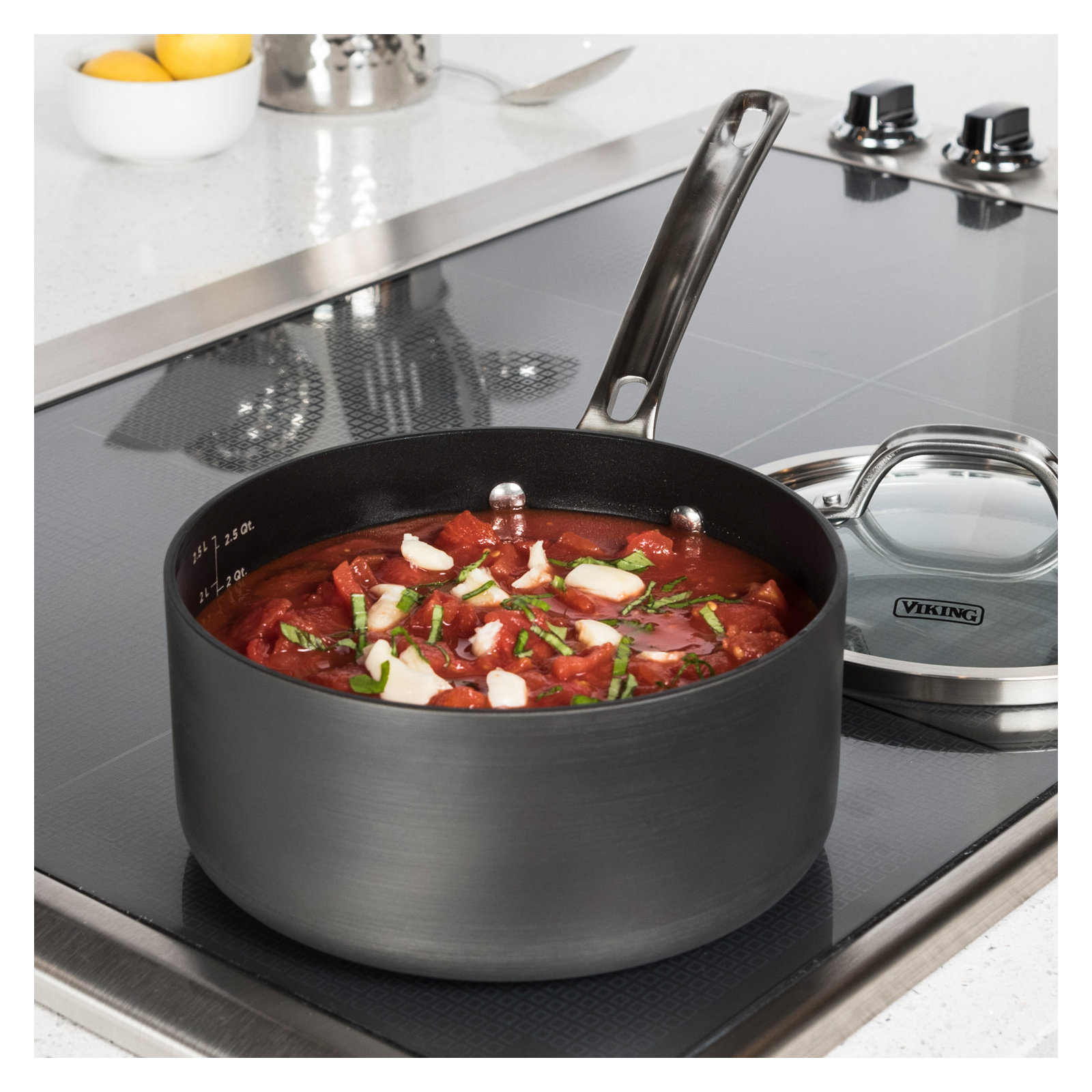 Viking 10-Piece Hard Anodized Nonstick Cookware Set