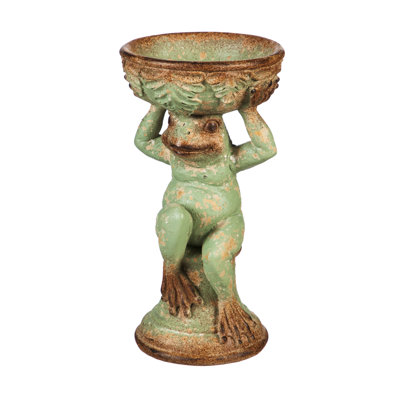 Statue de jardin de grenouille atlas Trystan