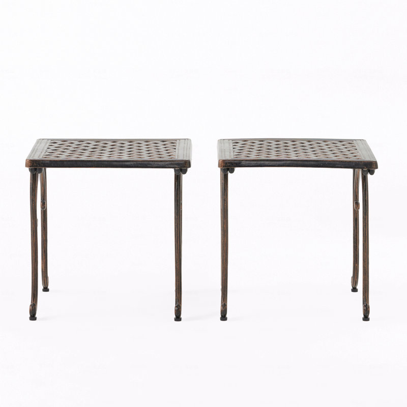 Patio End Table Set Of 2