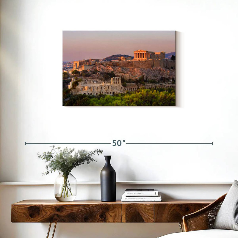Nicci Acropolis Sunset, H 20 po x l 30 po