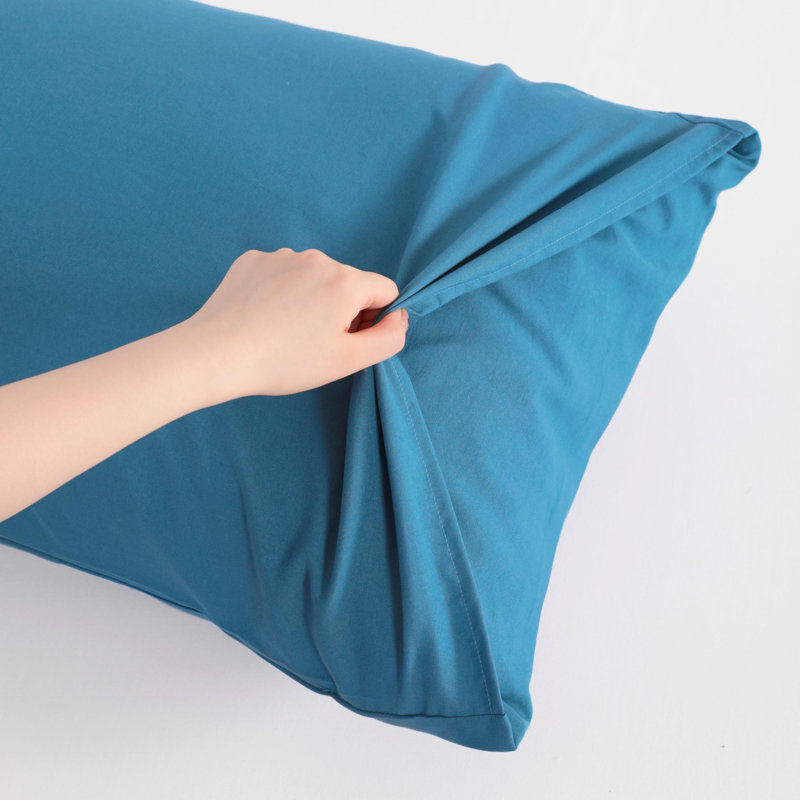 Body Pillow Cover, 1800 Brushed Microfiber Body Pillowcase with Envelope Closure - 20x54 Inches - NTBAY, Teal