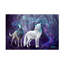 «Wolf Howl» par Anthony Christou - impression sur toile tendue-2028407310