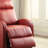 28" Red Tufted Faux Leather Power Lift Assist Recliner-958804222