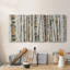 Sparkle Birch - 3 Piece Single Picture Frame Print on Canvas-872970254