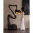 Wabi-sabi Style FRP Art Floor Lamp