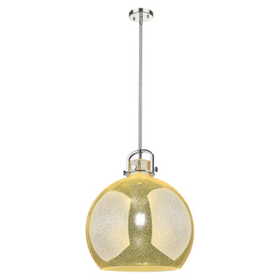 Luminaire suspendu à tige 1 lumière 18 "Sligo