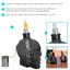 Torches de table Grinning Skull - 4 torches - noir-70723640-70723639