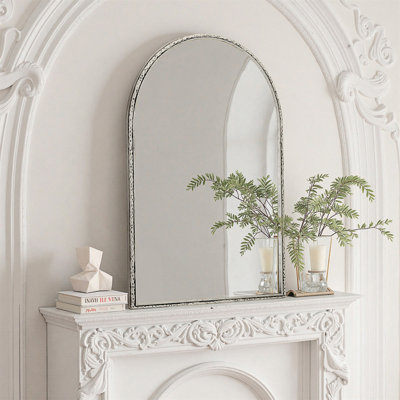 Miroir arqué, miroir mural pour la salle de bain, miroir de meuble-lavabo ou miroir mural arqué pour le vestibule de la chambre à coucher du salon