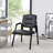 Keymiah Faux Leather Guest Chair with Arms – Ideal for Lobbies, Waiting Rooms Chair, and Reception Chair-1161950836